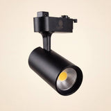 SPOT LED 220V PARA RIEL ROXY BLACK 12W DIRIGIBLE LUZ FRÍA 6000K - RIEL NO INCLUIDO