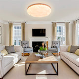 LÁMPARA DE TECHO MARICIELO WOOD LED 24W + CONTROL REMOTO