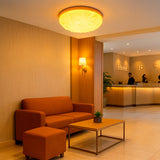 LÁMPARA DE TECHO MARICIELO WOOD LED 24W + CONTROL REMOTO