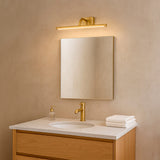 LÁMPARA DE ESPEJO DE PARED JOHANA OLD BRASS LED 12W TRICOLOR