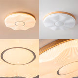 LÁMPARA DE TECHO VICTORIA WOOD LED 24W + CONTROL REMOTO