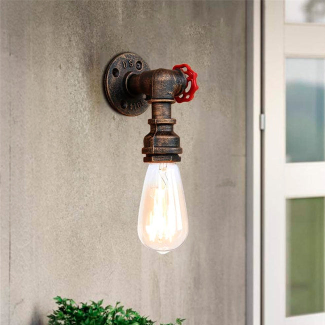 LÁMPARA DE PARED INTERIOR BRUNELLA VINTAGE BLACK LED