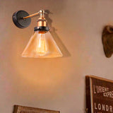 LÁMPARA DE PARED INTERIOR URIEL BLACK AND GOLD