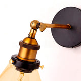 LÁMPARA DE PARED INTERIOR URIEL BLACK AND GOLD