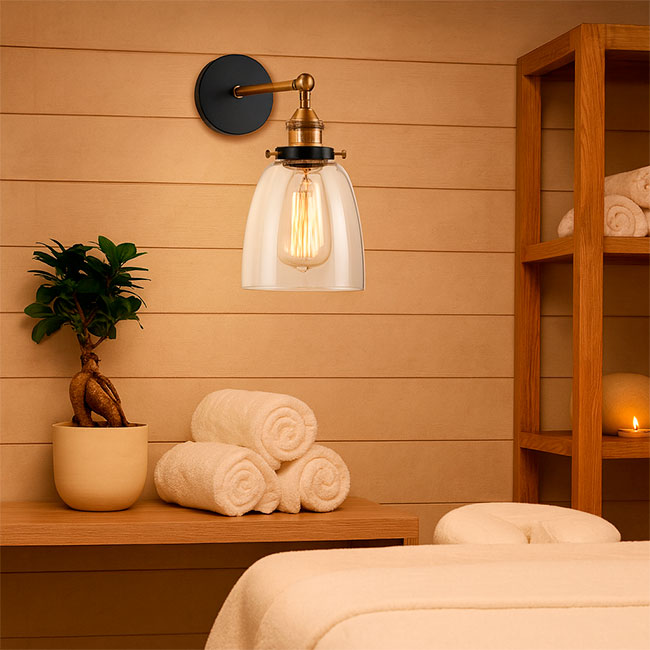 LÁMPARA DE PARED INTERIOR 1215 - SIN FOCO