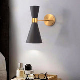 LÁMPARA DE PARED INTERIOR MURANO BLACK AND GOLD