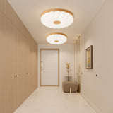 LÁMPARA DE TECHO GRETEL WOOD LED 24W + CONTROL REMOTO