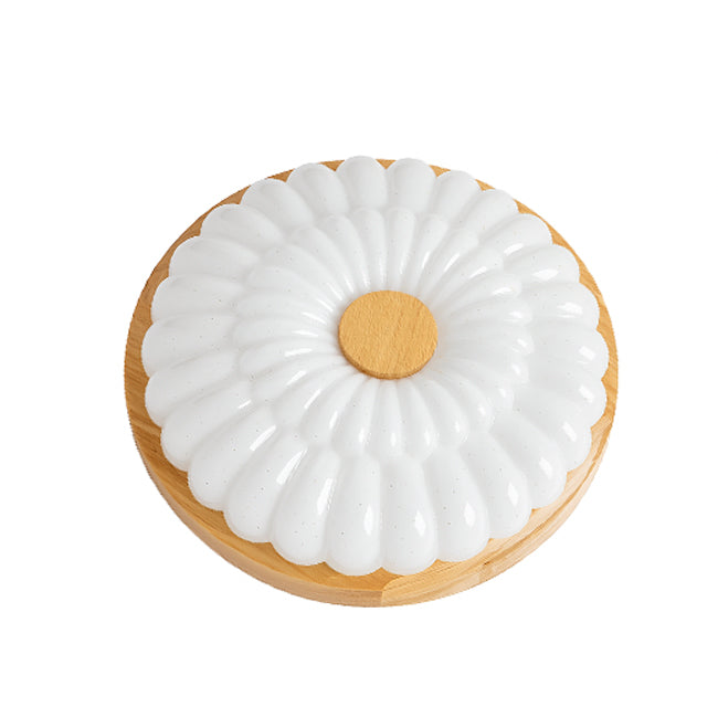 LÁMPARA DE TECHO GRETEL WOOD LED 24W + CONTROL REMOTO