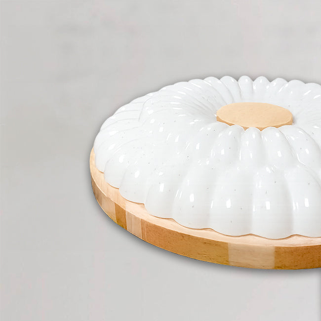 LÁMPARA DE TECHO GRETEL WOOD LED 24W + CONTROL REMOTO