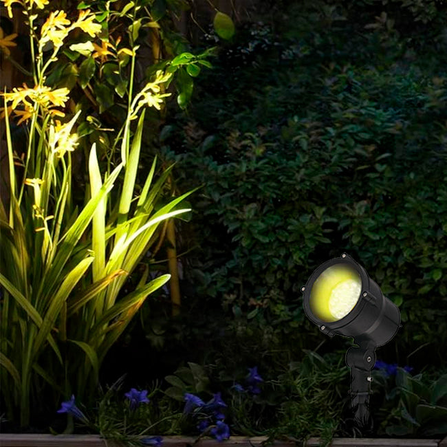 LUMINARIA ESTACA PARA JARDÍN VALENTINA LED 15W ORIENTABLE LUZ CÁLIDA