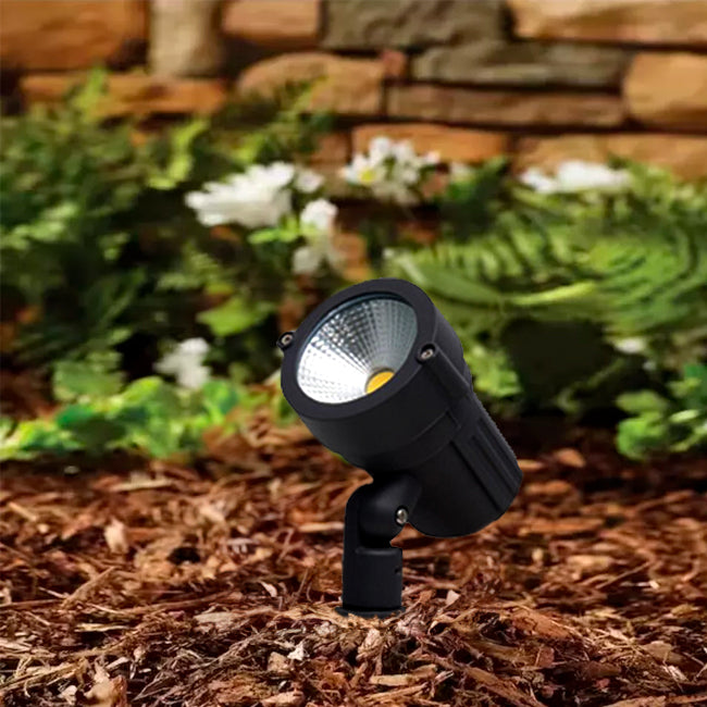 LUMINARIA ESTACA PARA JARDÍN VIRGINIA LED 10W ORIENTABLE LUZ CÁLIDA