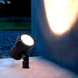 LUMINARIA ESTACA PARA JARDÍN VIRGINIA LED 10W ORIENTABLE LUZ CÁLIDA