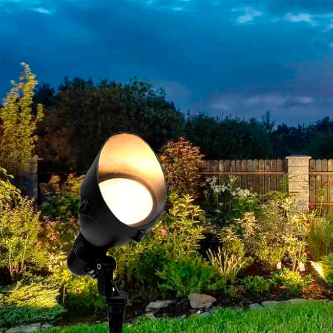 LUMINARIA ESTACA PARA JARDÍN CATERINA LED 15W ORIENTABLE LUZ CÁLIDA