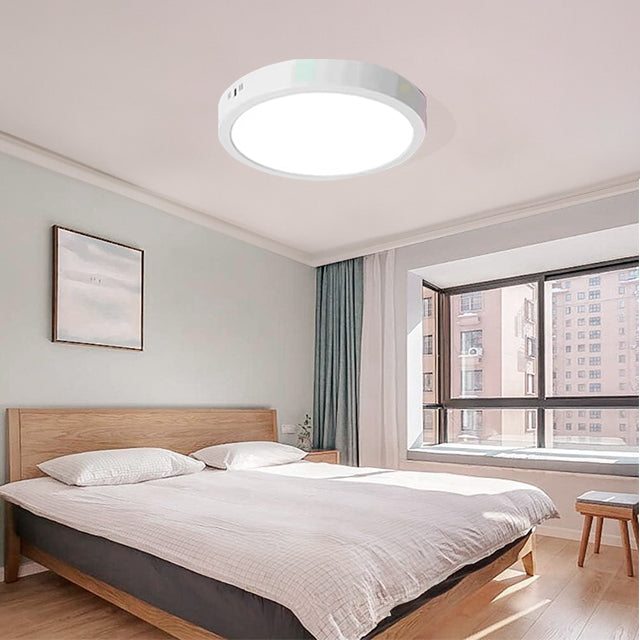 Panel LED Circular Roblan 12W: 3000K Luz Cálida, Diámetro 170 Mm, Fácil Instalación, Ideal Para Cocina Y Pasillo