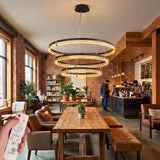 Iluminación decorativa para locales comerciales y cafeterías de estilo industrial moderno