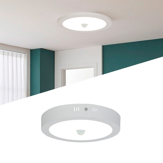 PANEL LED CIRCULAR 18W ADOSABLE CON SENSOR DE MOVIMIENTO LUZ BLANCA 6000K - ILUMINA