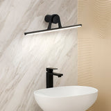 LÁMPARA DE ESPEJO DE PARED JACQUELINE BLACK LED 12W TRICOLOR