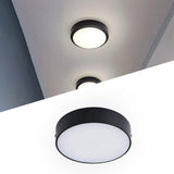 PANEL NEGRO LED CIRCULAR 36W ADOSABLE SURFACE LUZ CÁLIDA 3000K - ILUMINA