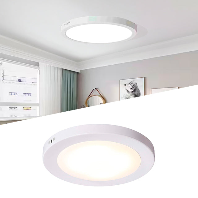 PANEL LED SIMPLE CIRCULAR 18W ADOSABLE LUZ BLANCA 6500K