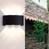 LÁMPARA DE EXTERIOR LED LUCERO BLACK 6W LUZ CÁLIDA