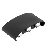 LÁMPARA DE EXTERIOR LED LUCERO BLACK 6W LUZ CÁLIDA