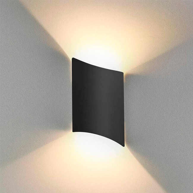 LÁMPARA DE EXTERIOR ISABEL BLACK LED 5W LUZ CÁLIDA