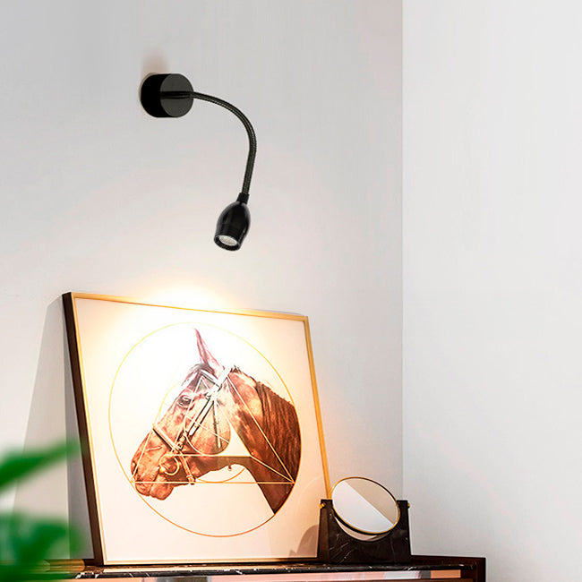 LÁMPARA DE PARED FLEXIBLE MARIA ISABEL BLACK LED