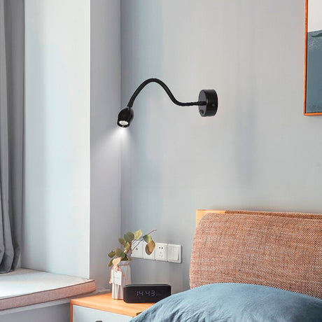 LÁMPARA DE PARED FLEXIBLE MARIA ISABEL BLACK LED