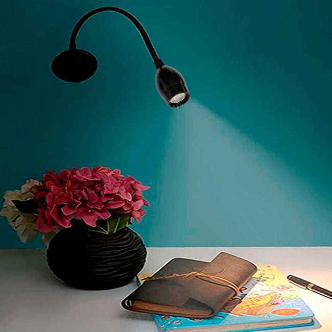 LÁMPARA DE PARED FLEXIBLE MARIA ISABEL BLACK LED