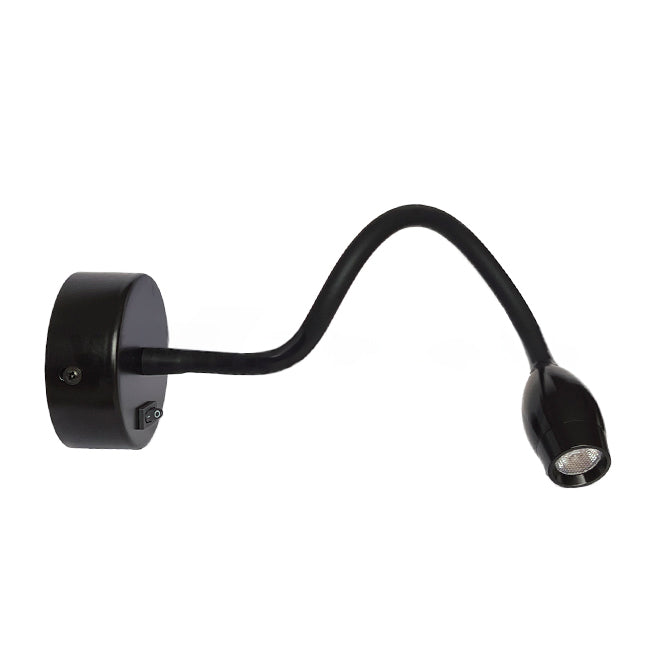 LÁMPARA DE PARED FLEXIBLE MARIA ISABEL BLACK LED