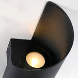 LÁMPARA DE EXTERIOR IVANNA BLACK LED LUZ CÁLIDA