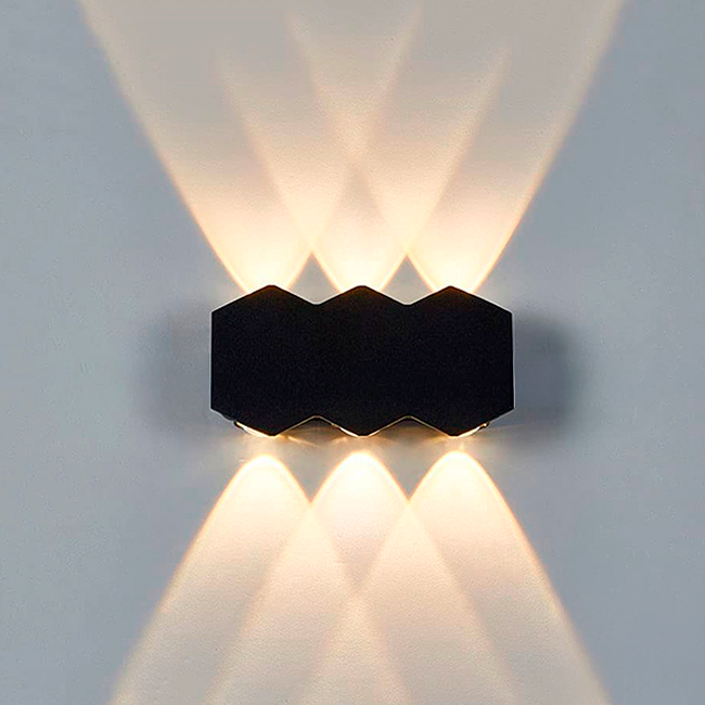 LÁMPARA DE EXTERIOR ALMA LED BLACK 6W LUZ CÁLIDA