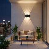 LÁMPARA DE EXTERIOR ALMA LED BLACK 6W LUZ CÁLIDA