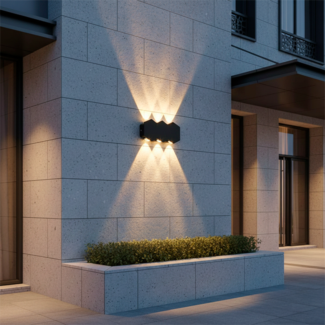 LÁMPARA DE EXTERIOR ALMA LED BLACK 6W LUZ CÁLIDA