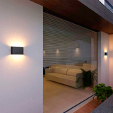 LÁMPARA DE EXTERIOR LED DANAE BLACK 12W LUZ CÁLIDA