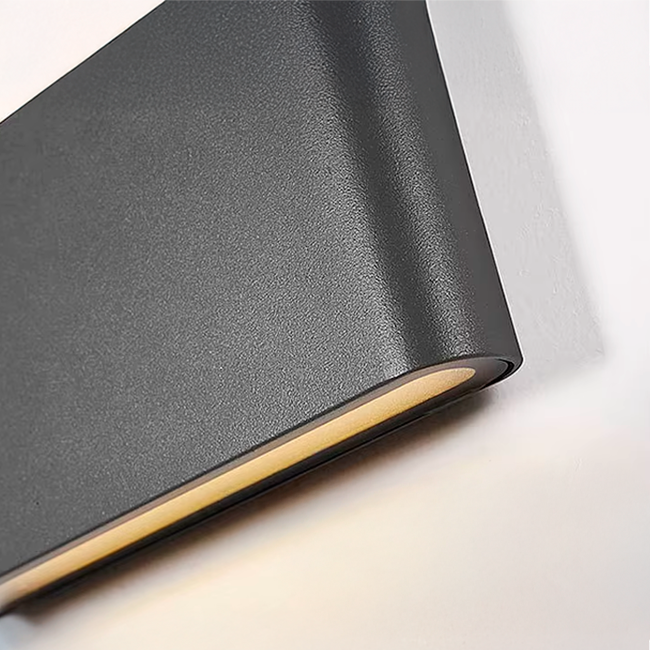 LÁMPARA DE EXTERIOR LED DANAE BLACK 12W LUZ CÁLIDA