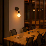 LÁMPARA DE PARED INTERIOR ALEXA BLACK LED