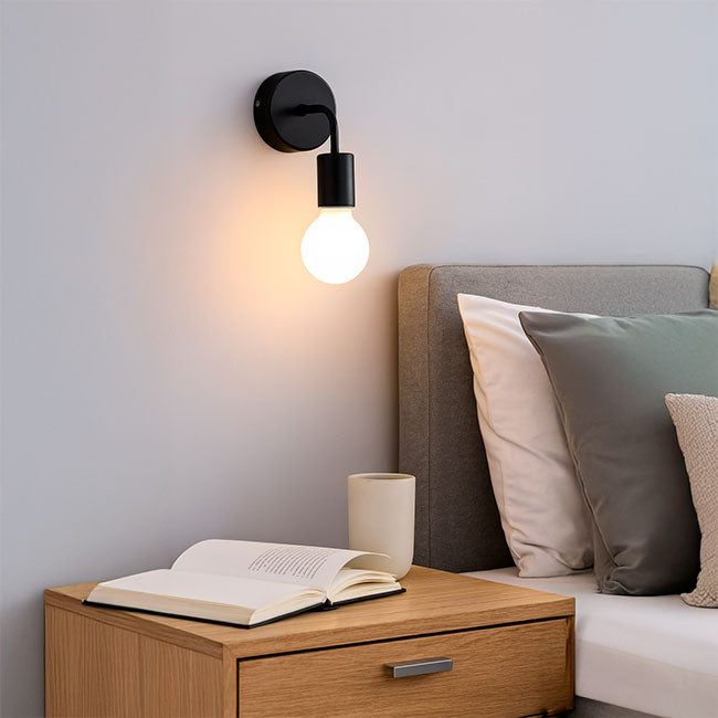 LÁMPARA DE PARED INTERIOR ALEXA BLACK LED