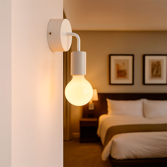 LÁMPARA DE PARED INTERIOR ALEXA WHITE LED