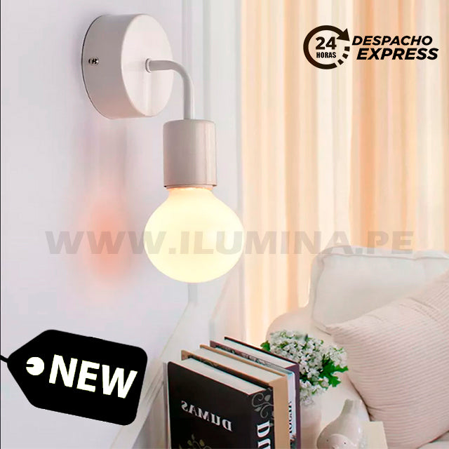 LÁMPARA DE PARED INTERIOR ALEXA WHITE LED