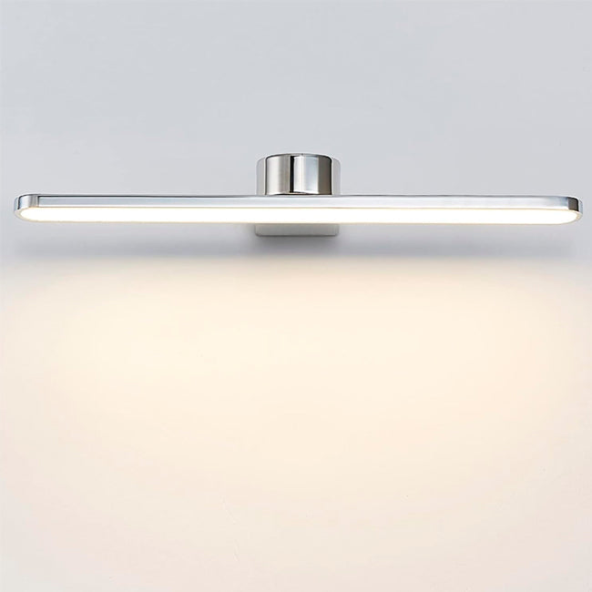 LÁMPARA DE ESPEJO DE PARED NURIA SILVER LED 14W TRICOLOR