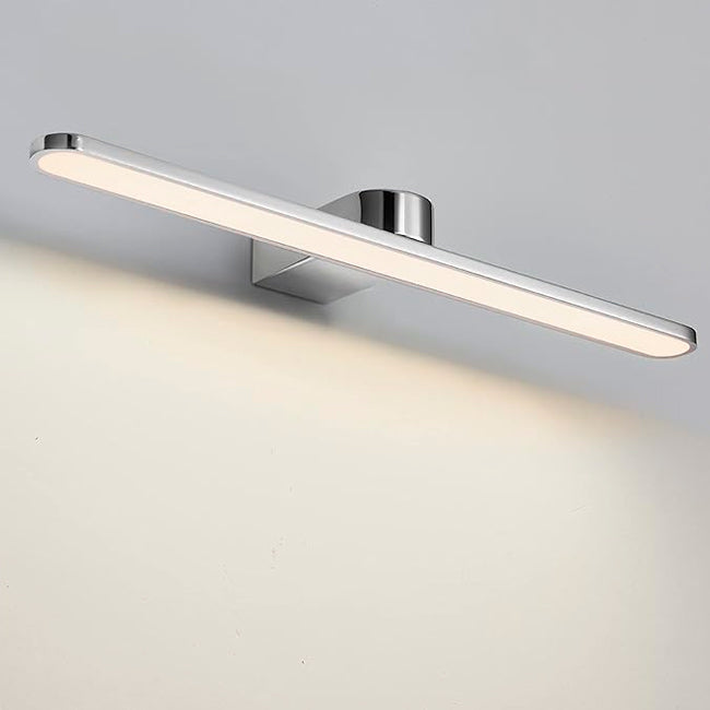 LÁMPARA DE ESPEJO DE PARED NURIA SILVER LED 14W TRICOLOR