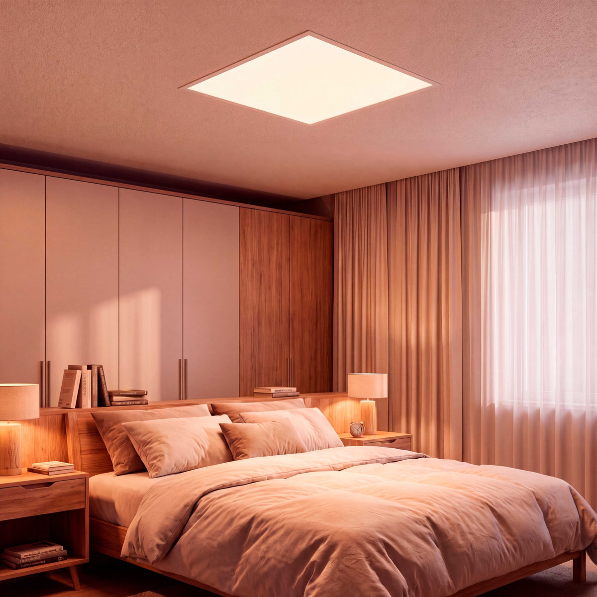 PANEL LED CUADRADO 36W 600X600 OSRAM LEDVANCE LUZ CÁLIDA