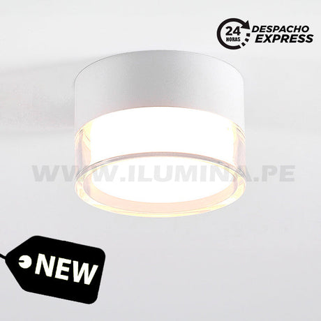 24D01RWH LÁMPARA DE EXTERIOR LED LUNA BLACK 12W