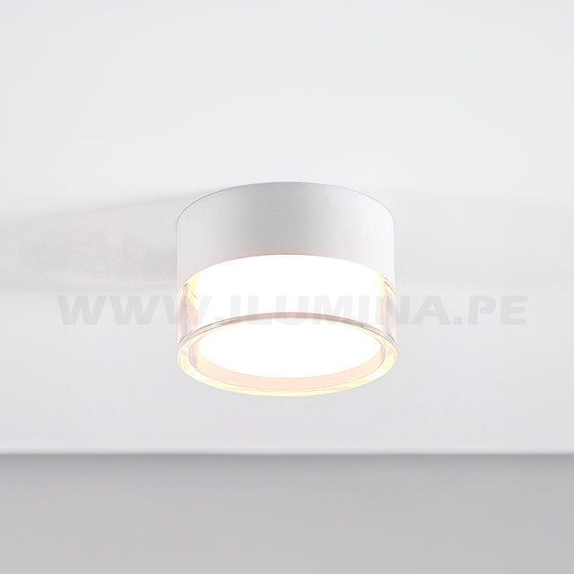 24D01RWH LÁMPARA DE EXTERIOR LED LUNA BLACK 12W