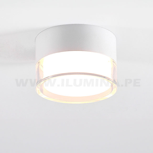 24D01RWH LÁMPARA DE EXTERIOR LED LUNA BLACK 12W