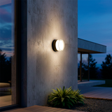 24D01RBK LÁMPARA DE EXTERIOR LED LUNA BLACK 10W