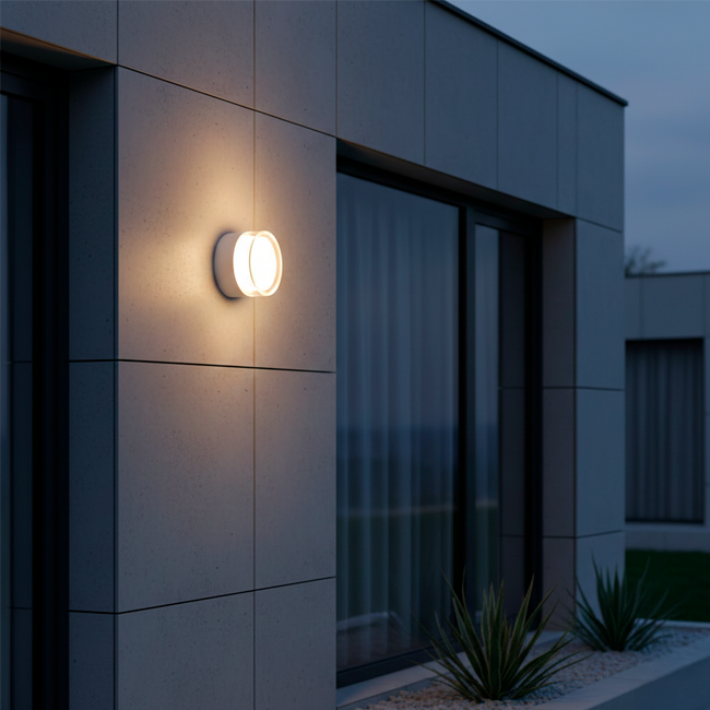 24D01RWH LÁMPARA DE EXTERIOR LED LUNA WHITE 10W