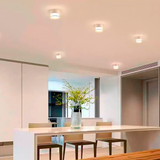 24D01RWH LÁMPARA DE TECHO ADOSABLE LED LUNA WHITE 10W