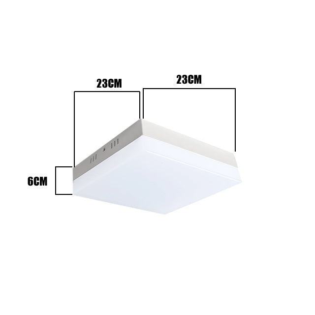 PANEL LED HIELO CUADRADO ADOSABLE 24W 3000K LUZ CÁLIDA